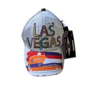 NWT Las Vegas City Hunter C-91 Red Adjustable Hat